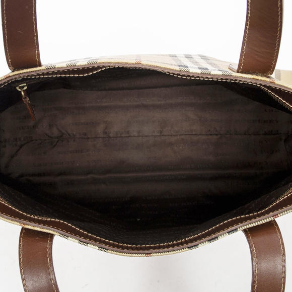 Burberry Zip Shopping Tote - Picture 7 of 8